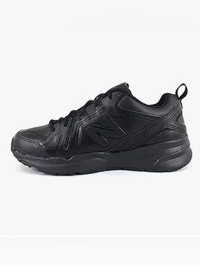 New Balance Men's Black Athletic Lace-Up Trainer
